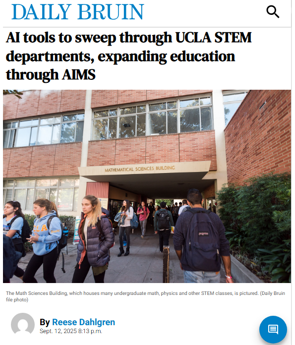 Daily Bruin article